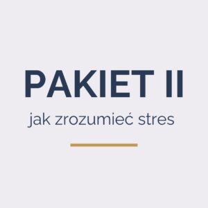 Jak radzić sobie ze stresem – kurs online oraz 1h konsultacji